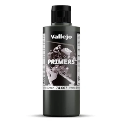 Image de Vallejo Apprêt pour maquette 200 ml Polyuréthane Coloré UK Bronze Green
