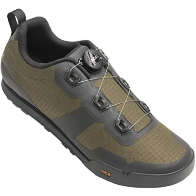 Image de Giro Tracker Chaussure de Cyclisme Montagne Mixte, Trail Green Dark Shadow, 41 EU