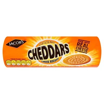 Image de Jacob&#039;s Fromage Cheddar Cuit 150 g Lot de 2