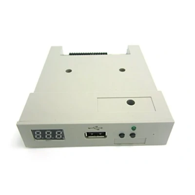 Image de Namvo Version Mise à Jour SFR1M44 U100 USB émulateur de Lecteur Disquette Floppy Drive Emulator Gris