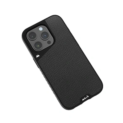 Image de Mous Coque pour iPhone 15 Pro Max Compatible avec MagSafe Limitless 5.0 Cuir Noir Protection Case Antichoc