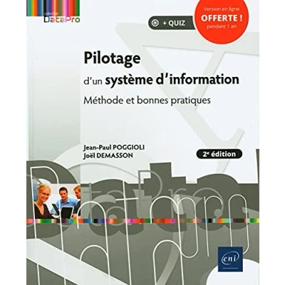 Image de Pilotage d&#039;un système d&#039;information Méthode et bonnes pratiques (2e édition)