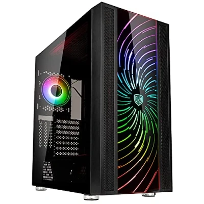Image de Kolink Unity Adapt ARGB Midi Tower Noir, Transparent Neuf