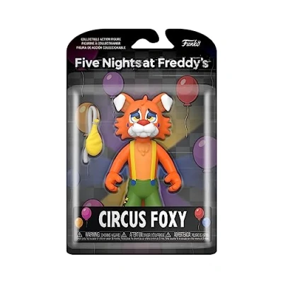 Image de Funko Action Figure: Five Nights at Freddy&#039;s (FNAF) SB Circus Foxy Jouet à Collectionner Idée de Cadeau Produits Officiels Video Games Fans