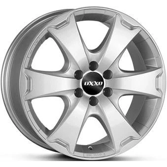 Image de OXXO 6Trou 16Pouce 139mm Jante alu AVENTURA peinte argent brillant OX13 701655 F7 07