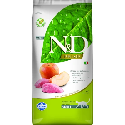 Image de N&amp;D Prime nourriture pour chats Sanglier 5 kg