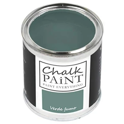 Image de Chalk Paint Everything® Verde Fumo Sans poncer colore facilement tous les matériaux (250 ml) Produit professionnel