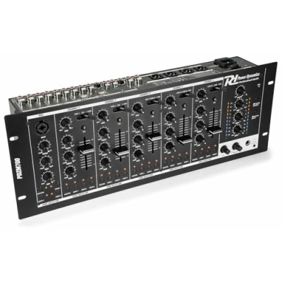 Image de Power Dynamics PDZM700 Table de Mixage USB 4 Zones 5 Canaux, Égaliseur 3 Bandes, Nombreuses Fonctionnalités, USB/SD et MP3