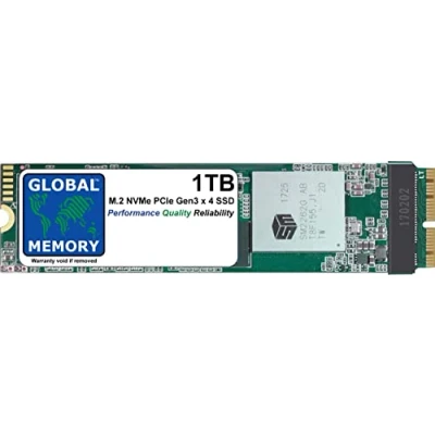 Image de GLOBAL MEMORY Disque SSD M.2 PCIe Gen3 x4 NVMe pour MacBook Air (mi 2013 début 2014 2015 mi 2017)