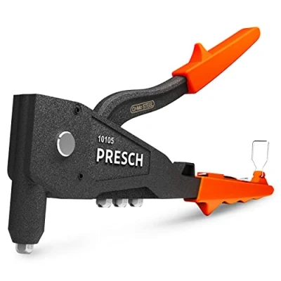 Image de Presch Pince à rivets aveugles avec outil de calibrage riveter professionnelle robuste insert poignée ergonomique pour pop
