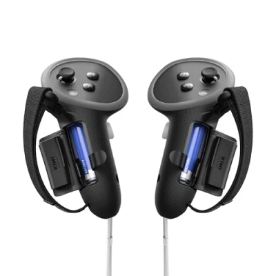 Image de KIWI design G4 Pro Poignées de Manette Compatibles avec Meta Quest 3/3S, Accréditées par