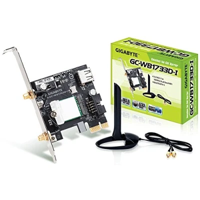 Image de GIGABYTE GC WB1733D I carte réseau Interne WLAN / Bluetooth 1733 Mbit/s Neuf