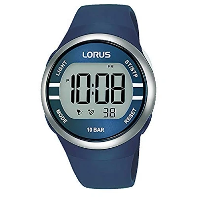 Image de Lorus Hommes Digital Quartz Montre avec Bracelet en Silicone R2339NX9
