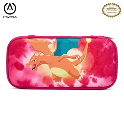 Image de PowerA Etui de Protection Slim pour Nintendo Switch, Switch Modèle OLED et Lite Pokemon: Tie Dye Charizard, Housse Protection, Étui Console, Rangement, Licence Officielle