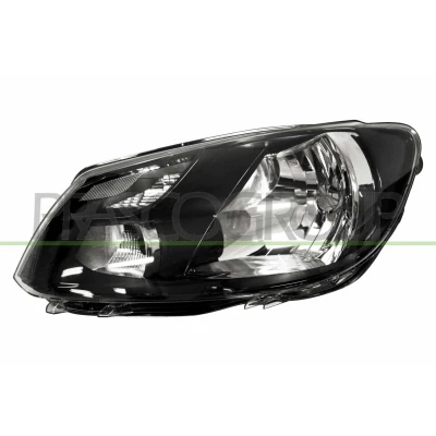 Image de PRASCO VG9064814 Phares gauche H4 noir avec commande pour correcteur de site projecteur VOLKSWAGEN: Touran I, Caddy 3