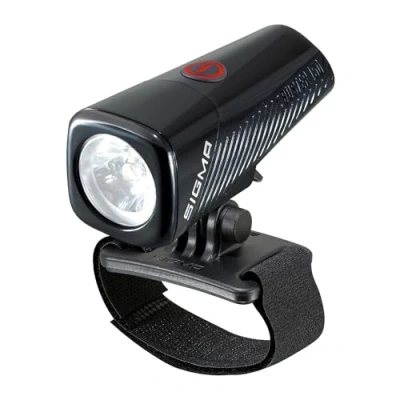 Image de SIGMA BUSTER 150 HL, Lampe pour casque Avec lumens, rechargeable cinq modes d&#039;éclairage, fonction une fixation rapide, Couleur : Noir