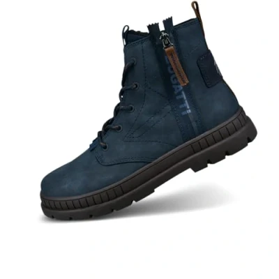 Image de bugatti Homme 321 agb51 Botte Tendance, Bleu foncé, 43 EU