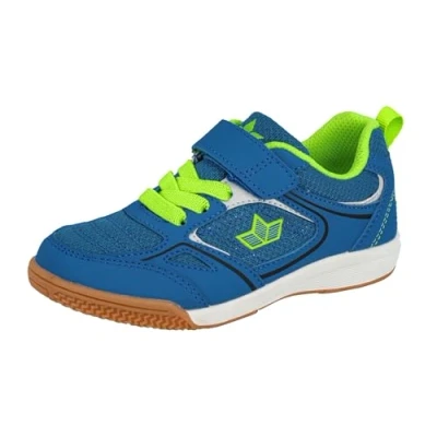 Image de Lico Garçon Racine Vs Chaussure de terrain int rieur, Bleu Citron, 28 EU