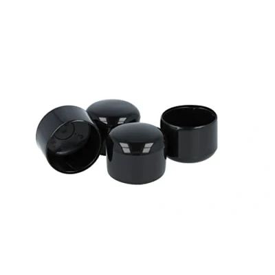 Image de GleitGut 4 x Embout pour Tube 45 mm Protection Pied de Chaise Rond Noir