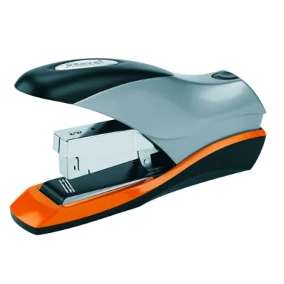 Image de Rexel 2102359 Optima 70 Agrafeuse grande capacité feuilles Argent/Noir/Orange