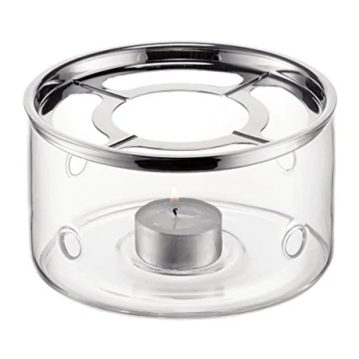 Image de Bodum 10447 16 Bistro Réchaud en Verre/en Inox Brillant c 13,5 cm