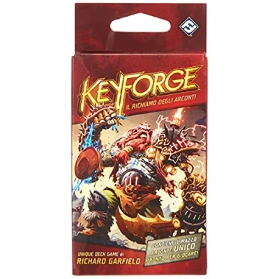 Image de Asmodee Italie keyforge, le rappel des arconti mazzo Jeu de cartes, rouge, 10601 version italienne