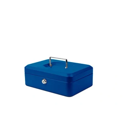 Image de Pavo 8011766 Caissette à monnaie 25 cm Bleu