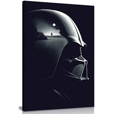Image de Panther Print Dark Vader Star Wars Impression sur toile 30 x 20 cm