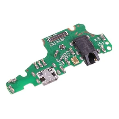 Image de OnlyTech Nappe Circuit Interne du Connecteur de Charge Dock USB, la Prise Jack, l&#039;antenne et Micro Huawei Mate 10 Lite