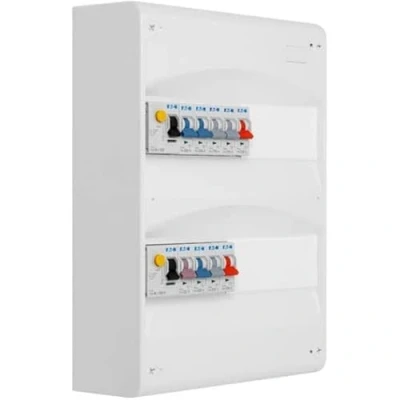 Image de Eaton Tableau 2 rangées pré équipé 1 inter. diff. 63A + 40A 9 disjoncteurs