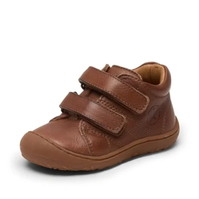 Image de Bisgaard HALE Unisex Chaussures à scratch pour enfants, Taille: 24, Brown Cuir