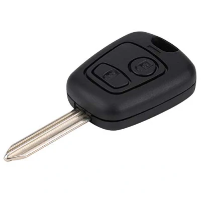 Image de Clé Télécommande Xsara Picasso,Cl¨ de Voiture Shell Case Fob Keyless Key t¨l¨Commande 2 Boutons Cl¨ Remote 433 MHz ID46 Repment pour