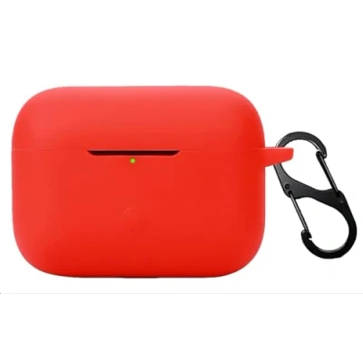 Image de GIOPUEY Étuis Compatible avec Marshall Motif II ANC, Coque Silicone, Poids léger, Antichoc, Portable Rouge