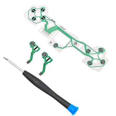 Image de MMOBIEL Carte de circuits imprimés à ruban Flex pour contrôleur DualSense CFI ZCT1W PlayStation 5 PS5 inclus (+) tournevis