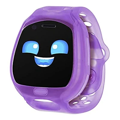 Image de L.O.L. Surprise! Little Tikes Montre Robot Tobi Smartwatch avec caméra Digitale, vidéo, Jeux &amp; activités pour garçons Filles Violet, 4 Ans +, 659140EUC