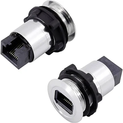 Image de embase RJ femelle TRU COMPONENTS RJ45 02 1417396 argent 1 pc(s)