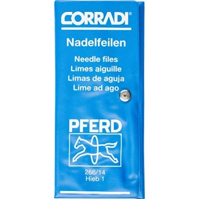 Image de PFERD TOOLS 12313062 SET de limes à aiguille CORRADI Swiss Hieb 1 dans un sac roulettes en PVC Longueur 140 mm pc(s)
