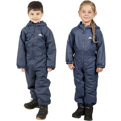 Image de Trespass Mixte enfant Dripdrop Combinaison imperm able, Bleu Foncé, 2022 03 04 00:00:00 EU