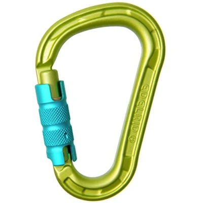 Image de EDELRID HMS Magnum Triple Carabiner Adulte Unisexe, Oasis, Taille Unique