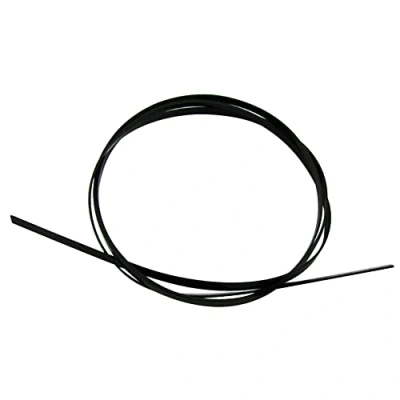 Image de Musiclily Plastique Guitare Binding Filet 1650x6x1,5 mm, Noir