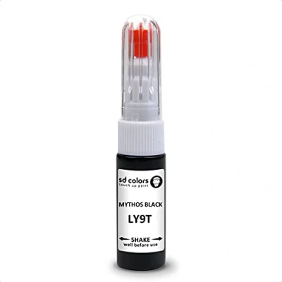 Image de SD COLORS Mythos LY9T Kit de réparation stylo retouche peinture Noir 20 ML