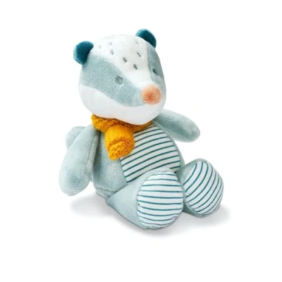 Image de Nattou Cuddly Badger Felix, 21 cm, Dusty Blue