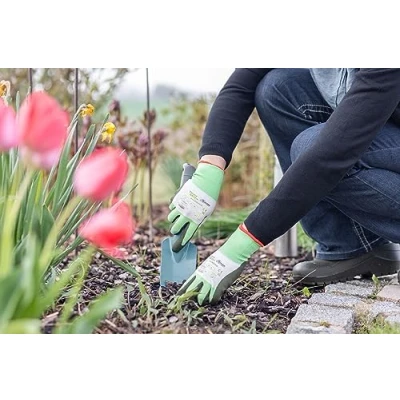 Image de Keron ThinkGreen Gants polyvalents en mousse de latex Vert/blanc Taille 10/XL