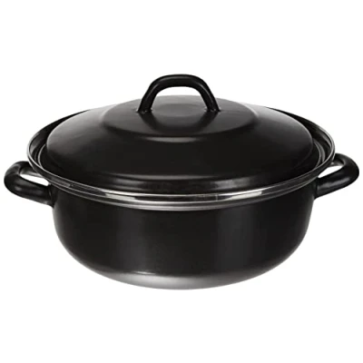 Image de Krüger 2027398 Rôtissoire INOX Noir 24 cm