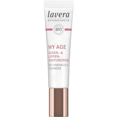 Image de lavera My Age Crème Contour pour Yeux &amp; Lèvres, 15 ml, 1 Unité