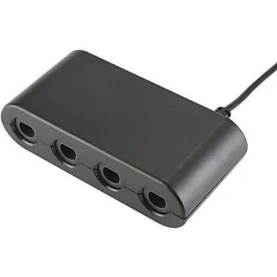 Image de Adaptateur Manette Gamecube pour Wii U (jusqu&#039;à 4 Manettes)