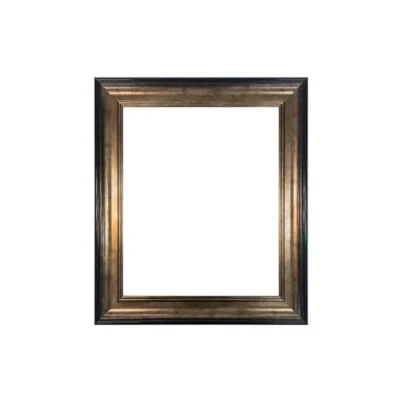Image de FRAMES BY POST Scandi Cadre Photo Vintage Noir et Or 40 x cm
