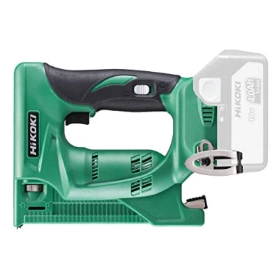 Image de HIKOKI N18DSLL4Z Agrafeuse Sans Batteries ni Chargeur 18V Li Ion Multi Volt 150 agrafes de 6, 10 ou 13 mm Cranberry