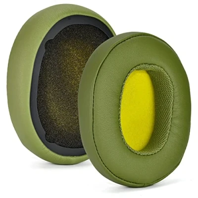 Image de Sodorous Hesh 3 Coussinets de rechange en cuir protéiné compatibles avec Skullcandy Crusher Wireless Evo ANC