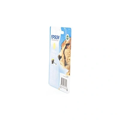 Image de Epson T071 (C13T07144010) Jaune Cartouche d&#039;encre